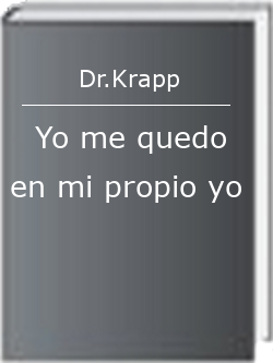 Yo me quedo en mi propio yo
