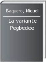 La variante Pegbedee